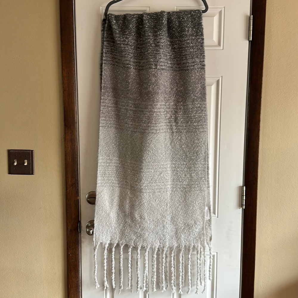 Beautiful and soft winter scarf